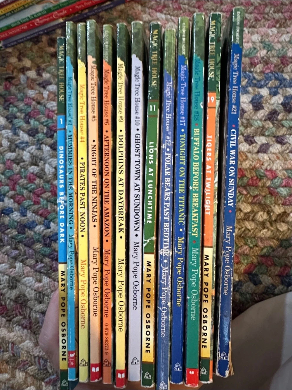 Magic Tree House 13 Book Lot Mary Pope Osborne from #1-21 Chapter Books